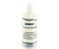 STANGER Klijai stiklo dekoracijoms Window color 80 ml, permatomi 300010