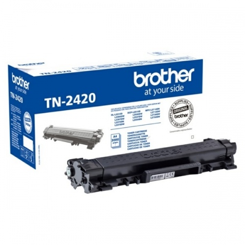 Brother TN-2420 (TN2420) Juoda, 3000 psl.