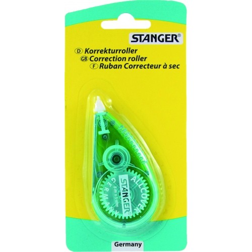 STANGER Korektūros juostelė Correction Roller Softgrip, 8m x 5mm, 1 vnt 18001101059