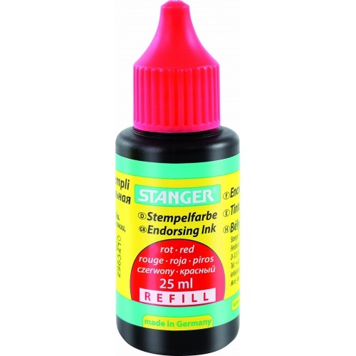 STANGER Tušas antspaudams raudonas, 25 ml, 1 vnt 1800302