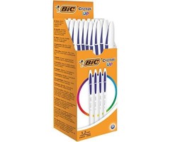 BIC Tušinukas Cristal Bicolor 1.2 mm, mėlynas, pakuotėje 20 vnt 494725