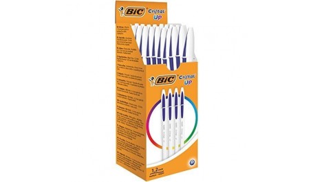 BIC Tušinukas Cristal Bicolor 1.2 mm, mėlynas, pakuotėje 20 vnt 494725