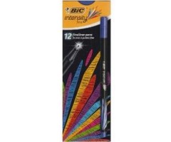 BIC Rašiklis Fineliners INTENSITY FINE, mėlynas, pakuotėje 12vnt 449213