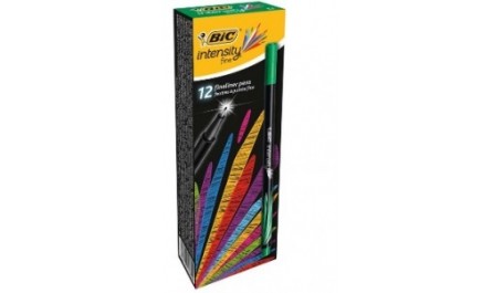 BIC Rašiklis INTENSITY FINE, žalias, pakuotėje 12vnt 449190