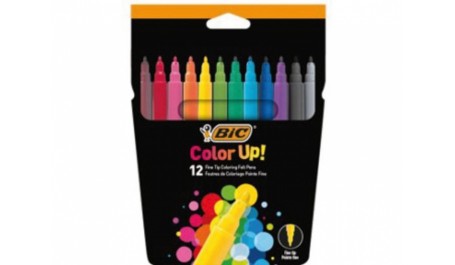 BIC Flomasteriai Felt Pens Color Up 12 spalvų rinkinys 499300