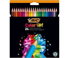 BIC Spalvoti pieštukai Color Up 24 spalvų rinkinys 950528