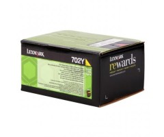 Lexmark toner cartridge return yellow (70C20Y0, 702Y)