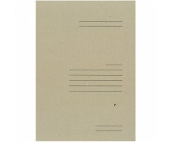 Kartoninis segtuvėlis  A4 400g,rudas su spauda ir įsegėle SEG-1(R)