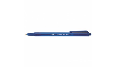 BIC Tušinukas ROUND STIC CLIC 1.0 mm, mėlynas, pakuotėje 1 vnt 379640