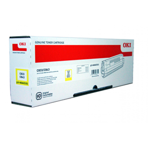 Oki Toner Yellow (46443101)