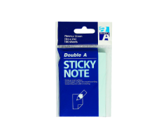 Double A Lipnūs lapeliai Blue 76x51 mm, 100 lapelių