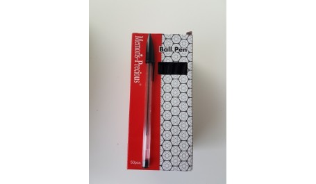 Tušinukas su kamšteliu 50 vnt, Juodas