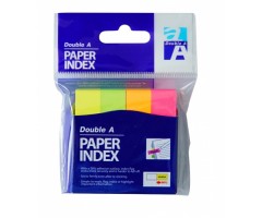 Double A Spalvoti žymekliai 4C 50x12 mm Neon Mix