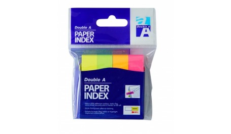 Double A Spalvoti žymekliai 4C 50x12 mm Neon Mix