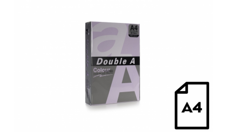 Spalvotas popierius Double A, 80g, A4, 500 lapų, Levender