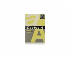 Spalvotas popierius Double A, 80g, A4, 500 lapų, Butter