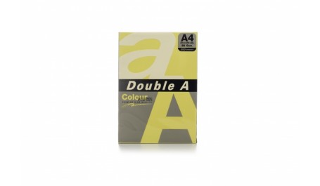 Spalvotas popierius Double A, 80g, A4, 500 lapų, Butter