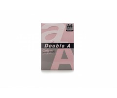 Spalvotas popierius Double A, 80g, A4, 500 lapų, Pink