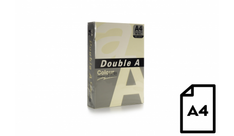 Spalvotas popierius Double A, 80g, A4, 500 lapų, Ivory