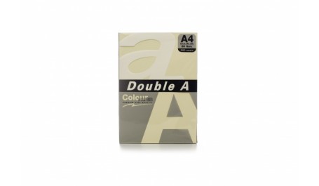 Spalvotas popierius Double A, 80g, A4, 500 lapų, Ivory
