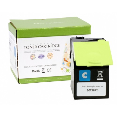 Neoriginali Static-Control Lexmark 802HC (80C2HC0),Mėlyna, 3000 psl.