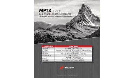 Static-Control Tonerio miltukai HP MPT8, Black, 1kg.