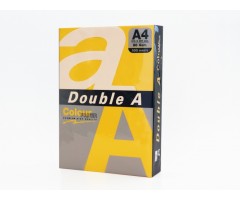 Spalvotas popierius Double A, 80g, A4, 500 lapų, GOLD