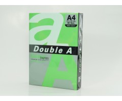 Spalvotas popierius Double A, 80g, A4, 500 lapų, Parrot