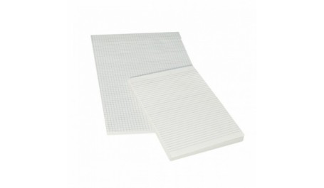 Bloknotas Bluering linijomis A4  50 lapų klijuotas viršuje