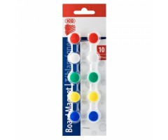 Magnetai lentai 15 mm spalvoti, 903207