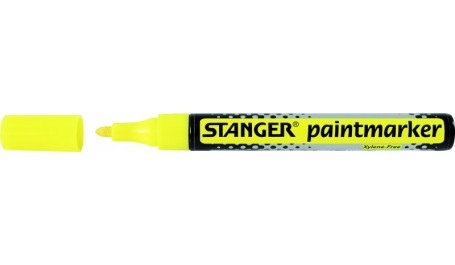 STANGER Žymeklis PAINTMARKER 2-4 mm, geltonas, 1 vnt 219015