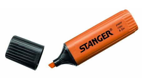 STANGER Teksto žymeklis 1-5 mm, oranžinis, 1 vnt 180002000