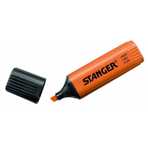 STANGER Teksto žymeklis 1-5 mm, oranžinis, 1 vnt 180002000