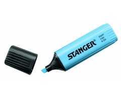 STANGER Teksto žymeklis 1-5 mm, mėlynas, 1 vnt 180005000