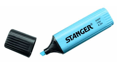 STANGER Teksto žymeklis 1-5 mm, mėlynas, 1 vnt 180005000