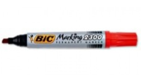 BIC Permanentinis žymeklis ECO 2300 4-5 mm, raudonas, 1 vnt 300034