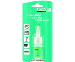 STANGER Klijai stiklui Glass Glue 5 g, 1 vnt 18034
