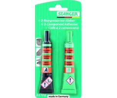 STANGER 2 Komponentų klijai 2-Component Adhesive 2 x 13 g, 1 vnt 18012