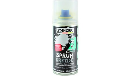 STANGER Purškiama kreida 150ml, juoda 115105