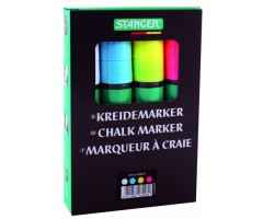 STANGER Kreidinių žymenklių rinkinys, 8-15 mm, pakuotėje 4 vnt 620075