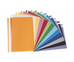 AD Class Segtuvėlis skaidriu viršeliu 100/150 Geltonas , pakuotėje 25vnt