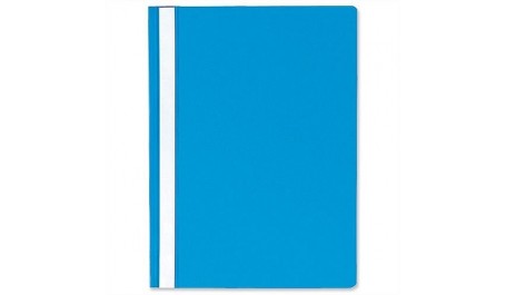 AD Class Segtuvėlis skaidriu viršeliu 100/150 Mėlynas, pakuotėje 25vnt