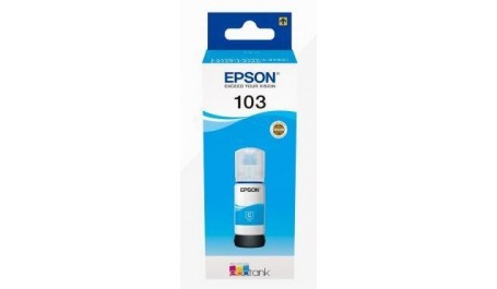 Epson 103 EcoTank (C13T00S24A), Žydra , 65 ml