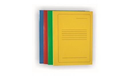 Kartoninis segtuvėlis A4 300g, žalias su spauda ir įsegėle