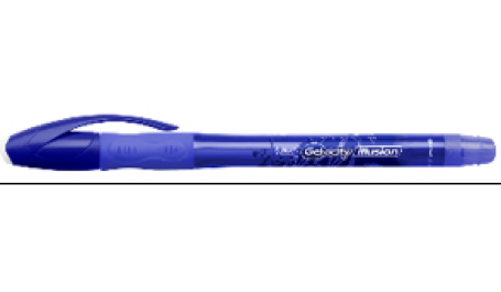 BIC Gell Pen Gelocity  illusion mėlynas, pakuotėje 12vnt. 943440