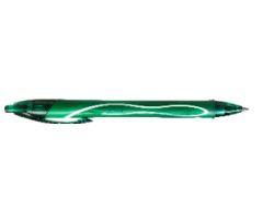BIC Gelinis rašiklis Gel Quick Dry, žalias, 12vnt. dėžutėje