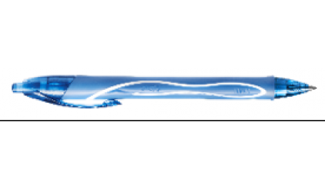 BIC Gelinis rašiklis Gel Quick Dry, turkio žydras, 12vnt. dėžutėje