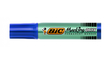 BIC Permanentinis markeris Onyx 1482, mėlynas, 12vnt. dėžutėje