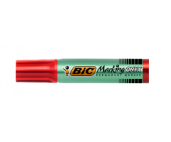 BIC Permanentinis markeris Onyx 1482, raudonas, 12vnt. dėžutėje