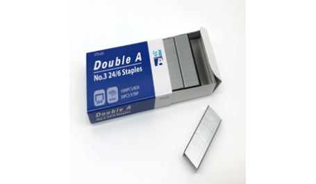 Sąsagėlės Double A Nr. 3 (1000) 24/6 (10vnt.pakuotėje)